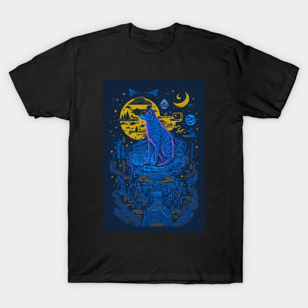 wolf lover T-Shirt by vaporgraphic